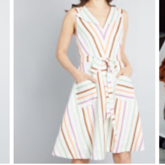 Modcloth Looking Back Sleeveless Dress in Medium - Picture 1 of 4